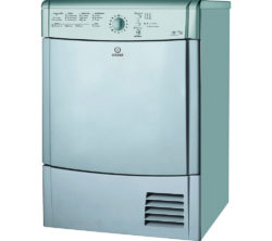 INDESIT EcoTime IDCL85BHS Condenser Tumble Dryer - Silver